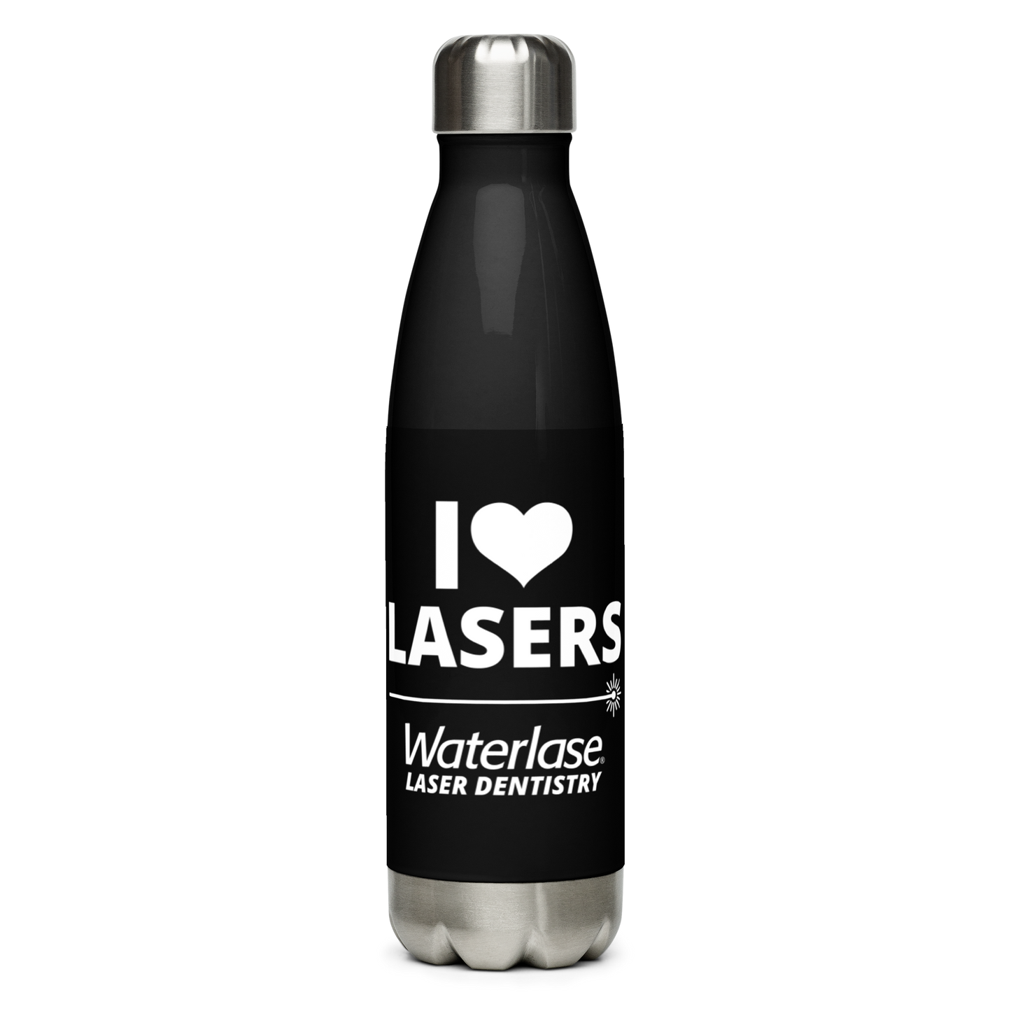 I Luv Lasers - Stainless Steel Water Bottle