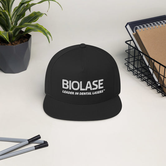 Biolase Logo Flat Bill Cap
